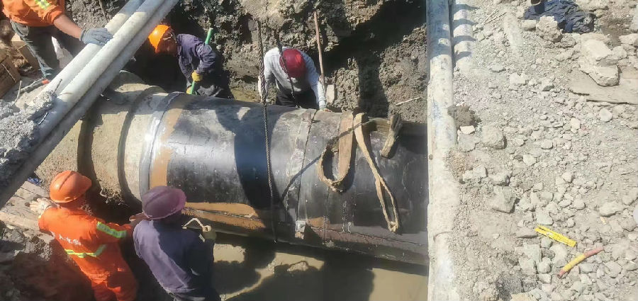 杭州供水管道不锈钢抢修项目